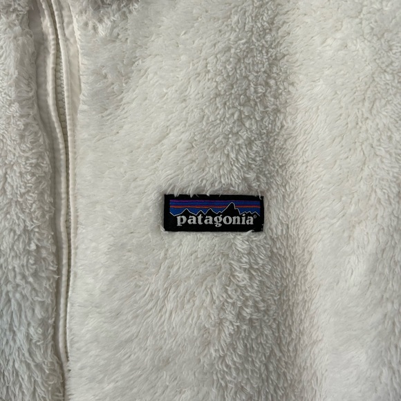 Patagonia White Fleece Vest - Picture 2 of 5